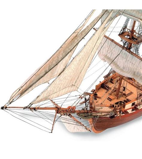 frigate uss constellation  wooden model ship kit