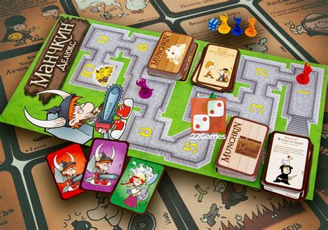 Манчкин Делюкс – Настольные игры – магазин 22Games.net
