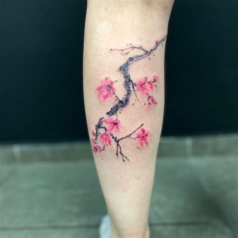 Flor De Cerejeira Tatuagem - Tatuagem de flor de cerejeira: 70 ideias simplesmente apaixonantes