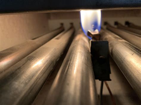 Is this pilot light too yellow (burnham furnace for hot water heat) : r