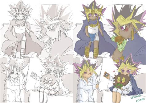 Atem y Yugi by InunekoLawliet on DeviantArt