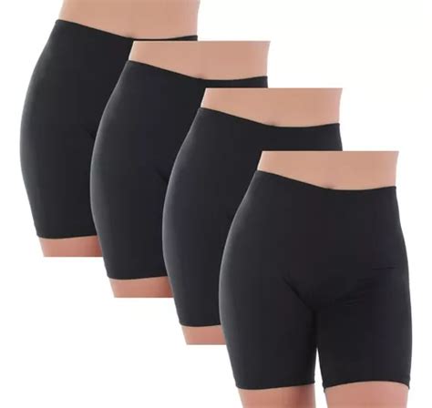Short Para Usar Embaixo De Vestido - Kit Com 4 Short Para Usar Embaixo Da Roupa, Vestido, Saia | MercadoLivre