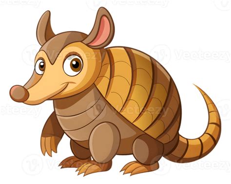 Tatu De Desenho Animado