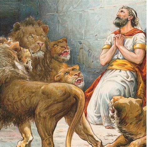 lesson  daniel   lions den peaceable thoughts