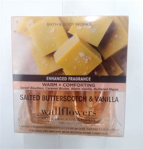 Bath & Body Works Wallflower 2 Pack Refill Salted Butterscotch