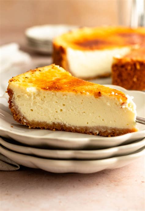 Creamy Creme Brulee Cheesecake - Rich And Delish
