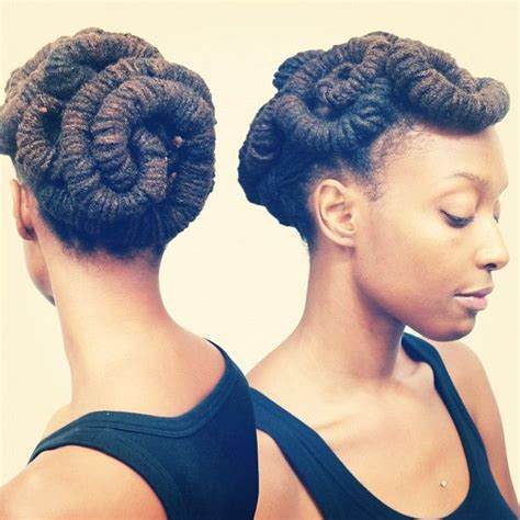 barrel roll updo | Hair styles, Long hair styles, Locs hairstyles