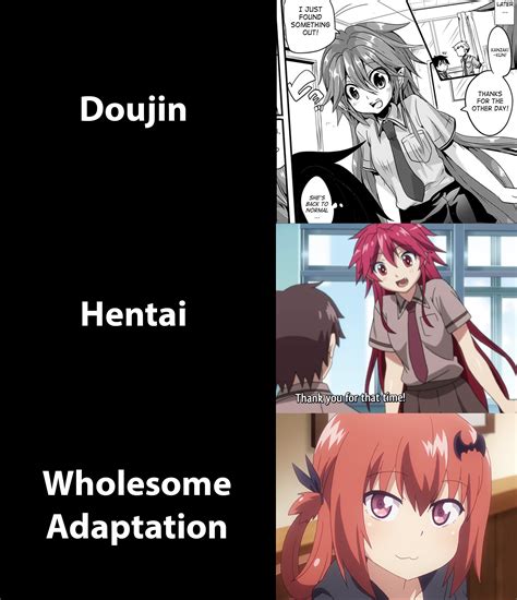 Bet you didn't even know it was a Doujin : r/Animemes