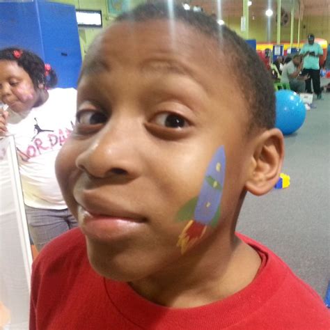 showing   cool rocket face painting face painting designs easy