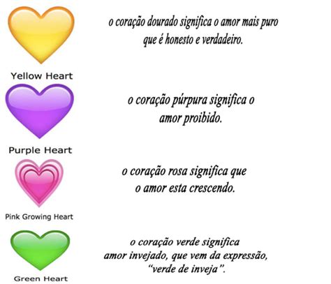 Significado De Cada Coracao - João Marcos Scardoelli: DESCUBRA O SIGNIFICADO VERDADEIRO DOS EMOTICON ...
