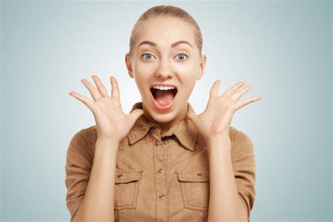 Excited Face Images