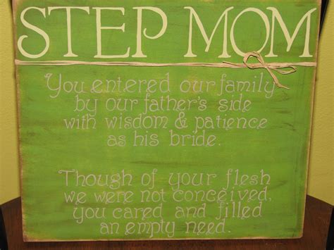 Step Mom Poems Quotes