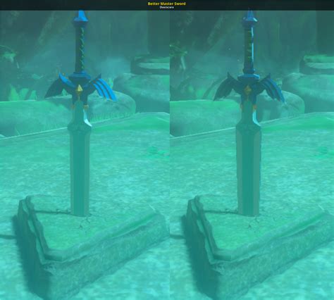 Better Master Sword Mod for The Legend of Zelda: Breath of the Wild