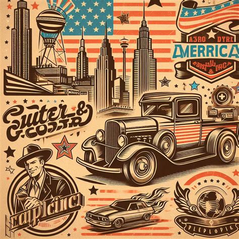 retro american  rkaia  deviantart