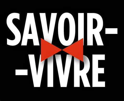 Savoir-vivre