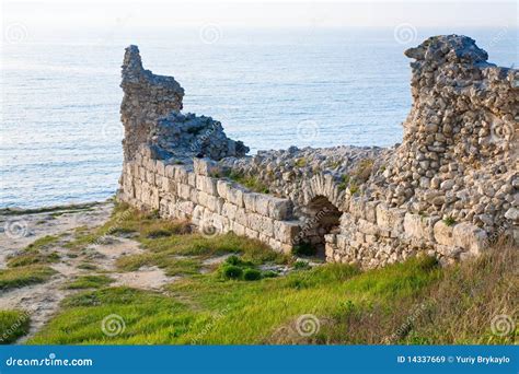 Evening Chersonesos (ancient Town) Stock Image - Image of twilight ...