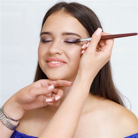 professional makeup artist applying makeup
