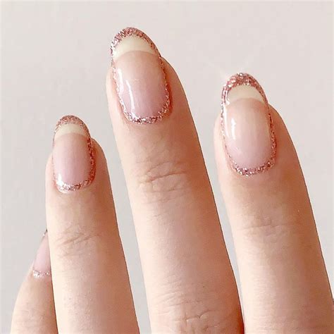 19 Sparkling Glitter French Tip Nail Ideas to Try ASAP