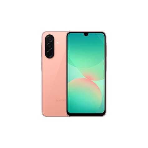 Samsung Galaxy A26 5G Smartphone, 8 GB RAM, 256 GB Storage, Peach Pink