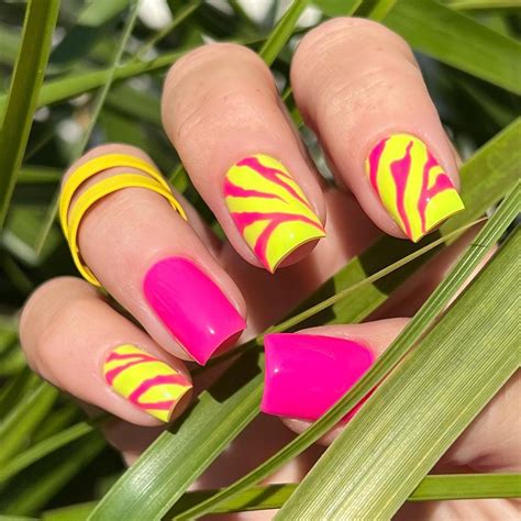 Vivid Glow: Nail the Trend with Neon Nail Art