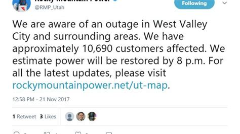 Rocky Mountain Power Outage Map - Maping Resources