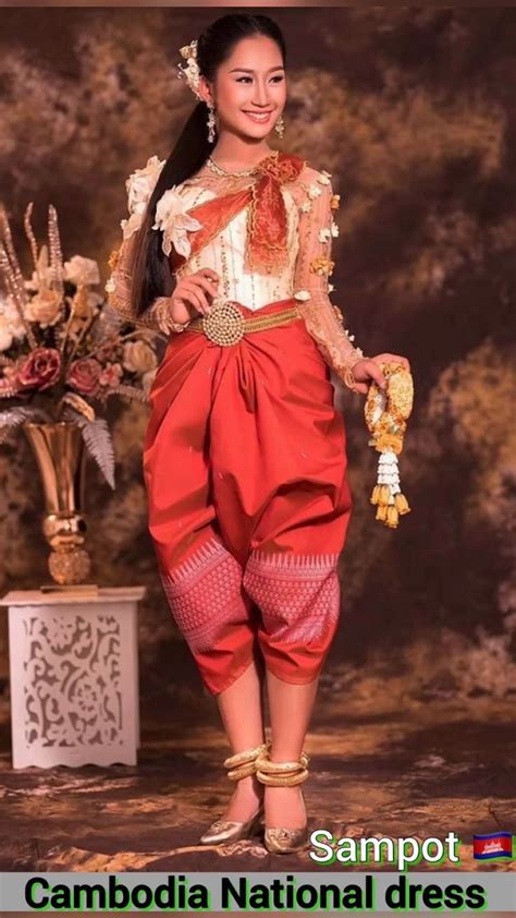 cambodia national dress sampot khmer culture