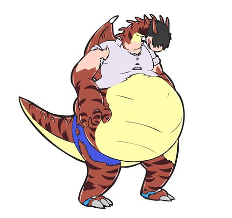 fat dragon  weasyl