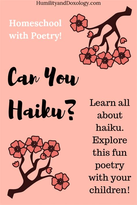 Haiku Poems About Nature For Kids