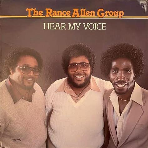 The Rance Allen Group - Hear My Voice Lyrics and Tracklist | Genius