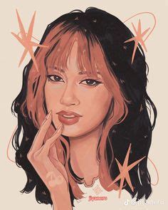 Megan Katseye Drawing
