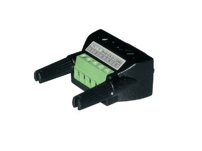 MINI DB9F-TO-TB - Adapter DB9F, screw terminals, Moxa - Brommeland ...