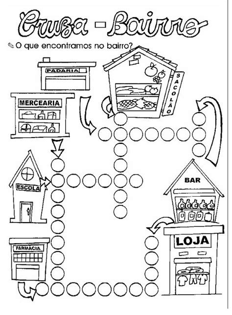 Atividades Sobre Bairro 1 Ano - JORNAL PONTO COM: Geografia: Atividades para 1º ano - Ruas e Bairros