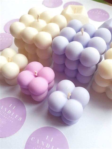 Свеча бабл, эстетичные свечи. Aesthetic candles Inst: @li_candles ...