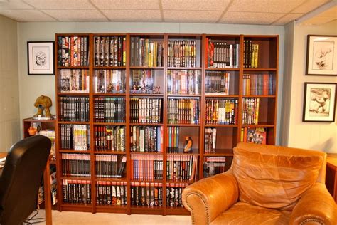 Comic book storage, Shelves, Comic book rooms