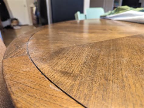 Guidance on refinishing a veneer dining table : r/finishing