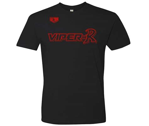 Viper-R T-Shirt Black / Red - Ultra Cornhole