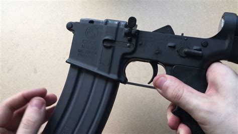 colt   receiver full auto youtube