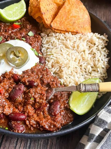 Chili Con Carne With Rice