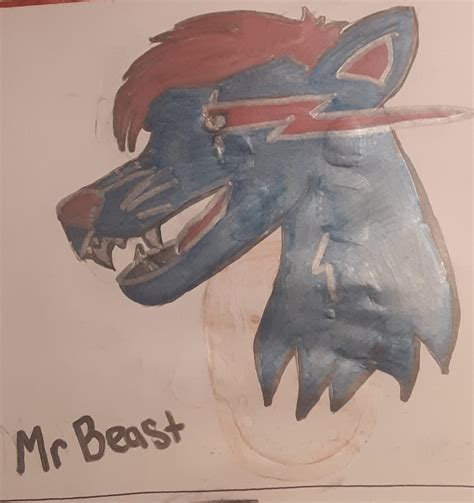 Revamped MrBeast's logo but drawn in my style/Drawn with Metallic ...