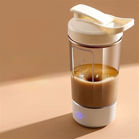 Usb Blender Cup Rechargeable Portable Automatic Mixer for Protein