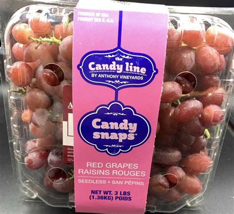 Costco Candy Snaps Grapes from Anthony's Vineyard Review - Costcuisine