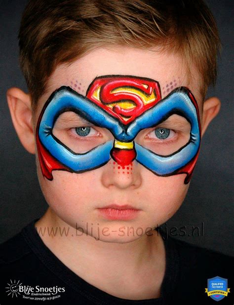 superhero face painting 7