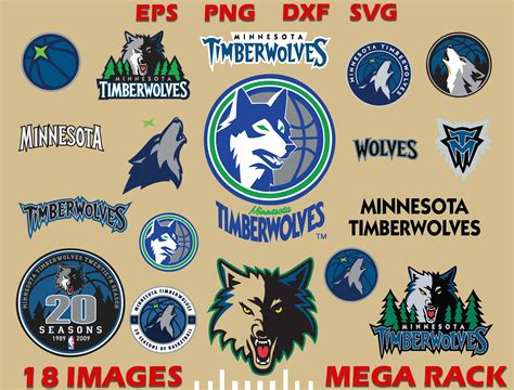nba minnesota timberwolves svg logo nba team svg cut file etsy