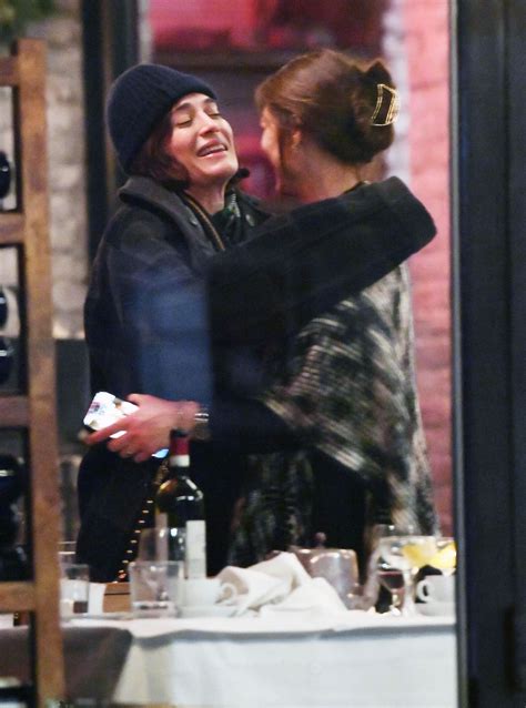 CLAIRE DANES and LIZZY CAPLAN Out for Dinner in New York 12/22/2024