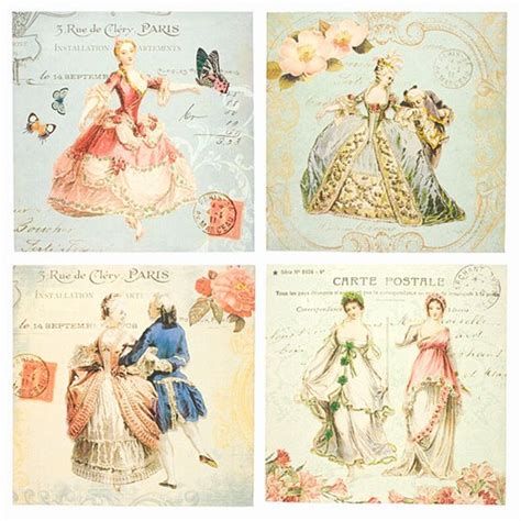 French Romanticism Art Prints- Set 4
