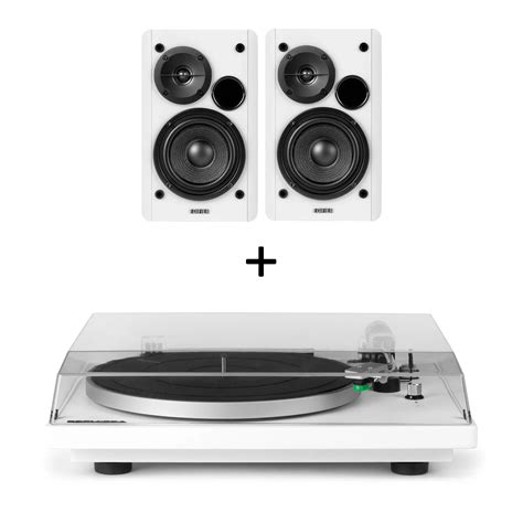 Купить комплект Premiera DELTA White + Edifier R1280T White по цене от