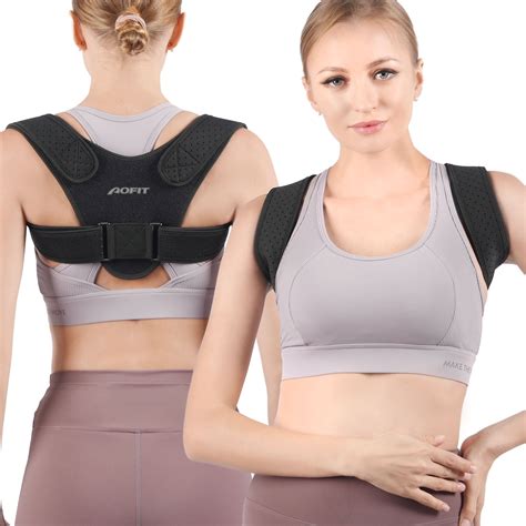 aofit  brace posture corrector  women  menadjustable upper