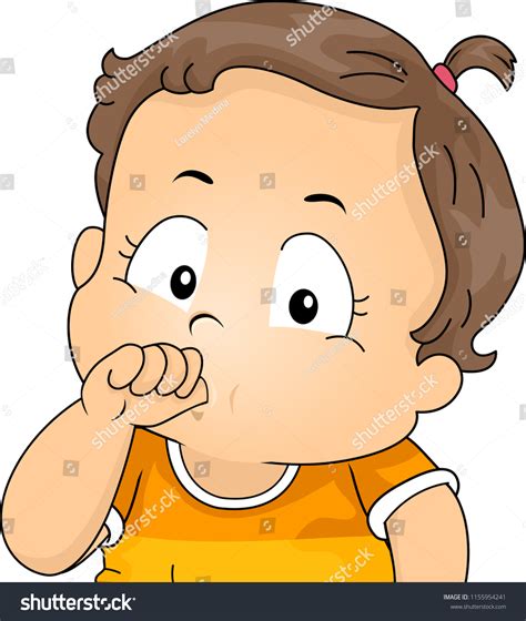 Girl Sucking Thumb: Over 76 Royalty-Free Licensable Stock Illustrations