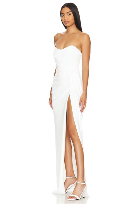 Katie May Pamela Gown in Ivory | REVOLVE