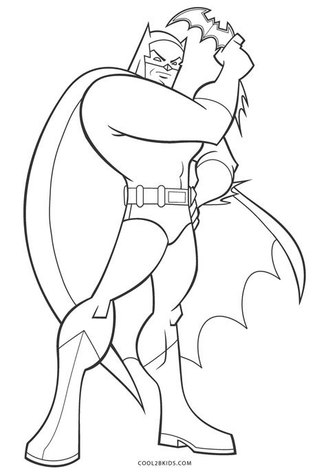 Desenhos Para Colorir Batman - 7